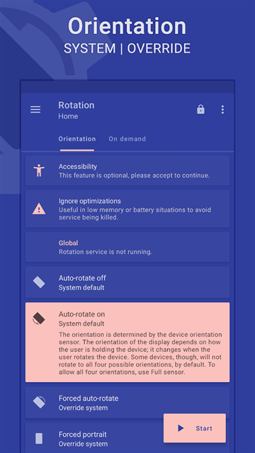 Rotation（屏幕旋转软件）app下载